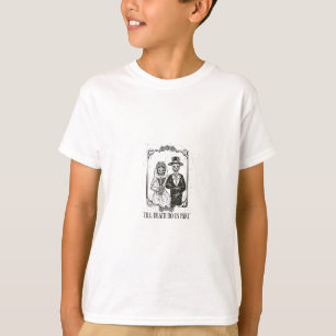 Till Death Do Us Part Skeleton Wedding Couple – T-Shirt