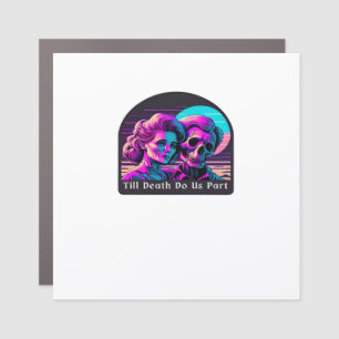 Till Death Do Us Part – Sloth and Soulmate Car Magnet