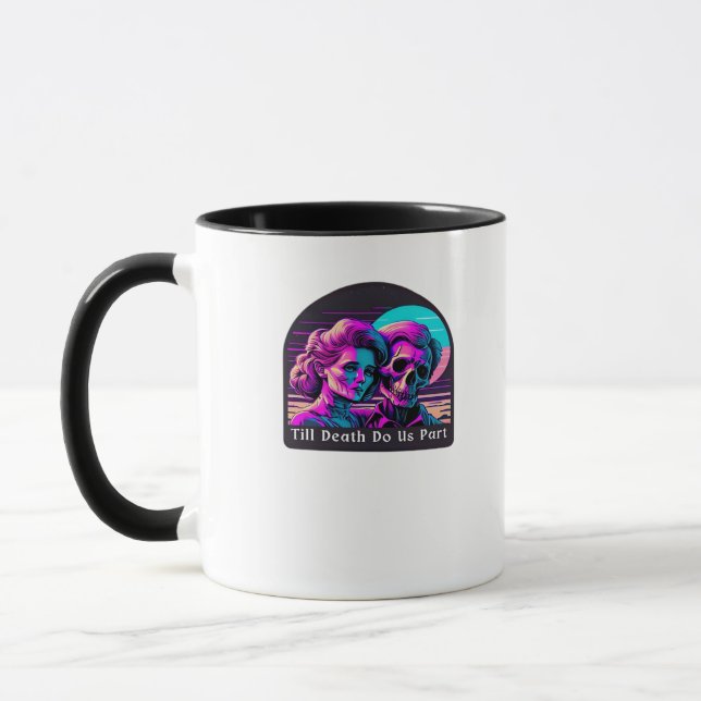 Till Death Do Us Part Sloth and Soulmate Theme Mug (Left)