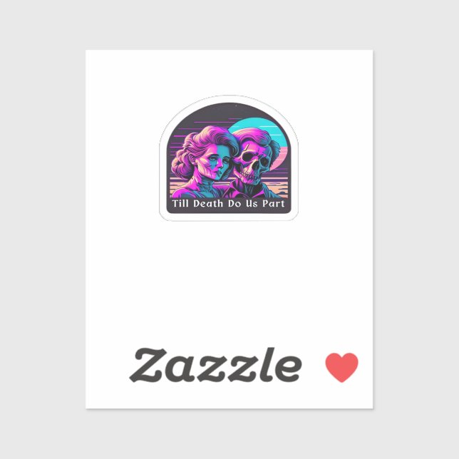 Till Death Do Us Part Sloth and Soulmate Theme Sticker (Sheet)