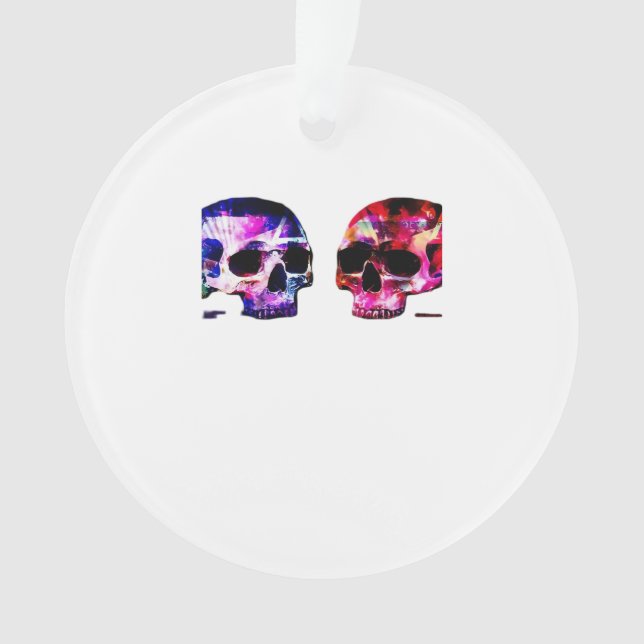 Till Death Do Us Part Together Romantic Theme Ornament (Front)