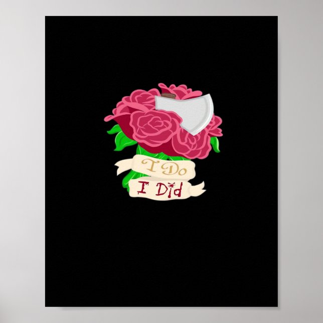 Till Death Do Us Part – Until the End Quote Poster (Front)