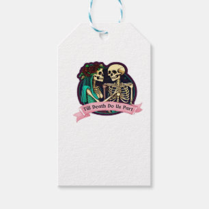Till Death Do Us Part Valentine Art – Spooky Cute Gift Tags
