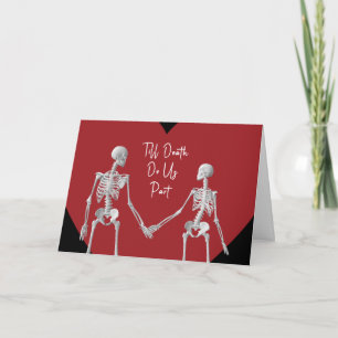 Till Death Do Us Part Valentine's Day Card opt2