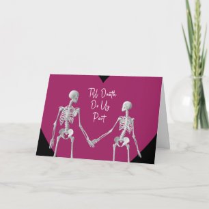 Till Death Do Us Part Valentine's Day Card opt3