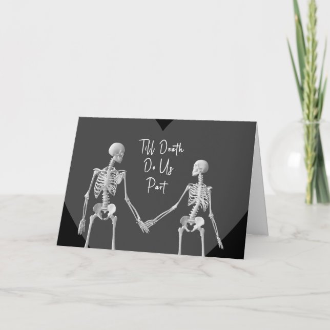 Till Death Do Us Part Valentine's Day Card opt4 (Front)