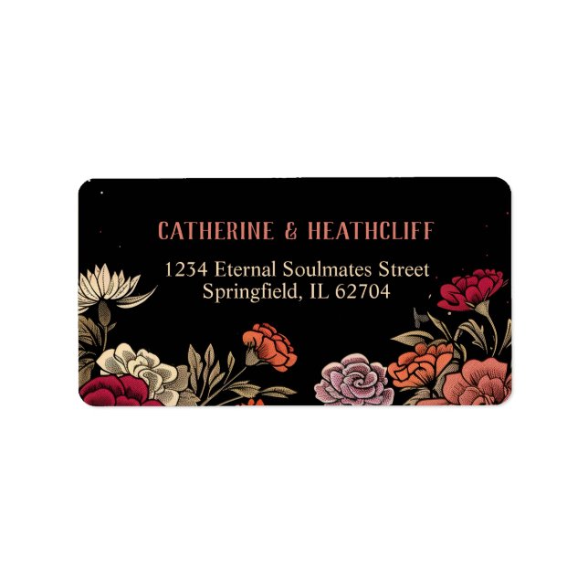 Till Death Do Us Part Wedding Label (Front)