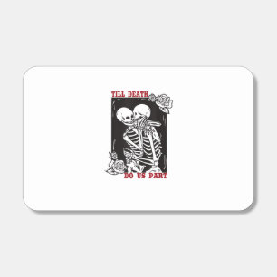 Till Death Do Us Part Wedding Skeleton Couple Vale Matchboxes