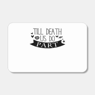 Till Death Do Us Part Wedding Vows Classic Matchboxes