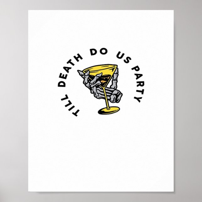 Till Death Do Us Part-Y Classic Funny Poster (Front)