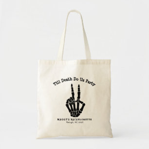 Till death do us Party Bachelorette Party  Tote Bag