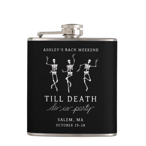 Till Death Do Us Party Bachelorette Weekend Flask