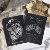 Till Death Do Us Party Black Tarot Goth Wedding