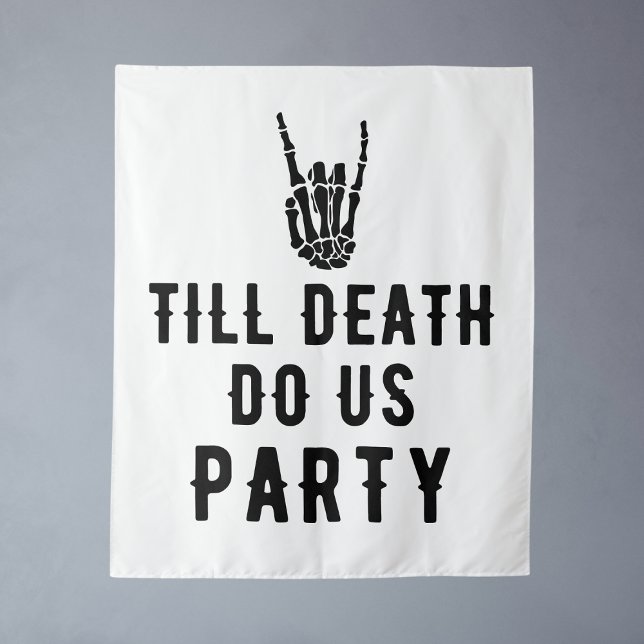 Till Death Do Us Party Bridal Shower Backdrop (Till Death Do Us Party Bridal Shower Backdrop
)