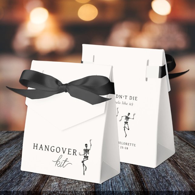 Till Death Do Us Party Hangover Kit Favor Boxes (Creator Uploaded)