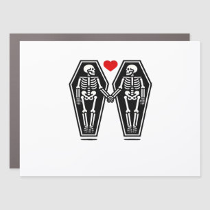 Till Death Do Us Together – Knows No Classic Car Magnet