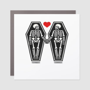 Till Death Do Us Together – Knows No Classic Car Magnet