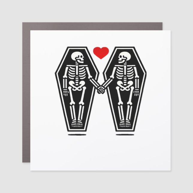 Till Death Do Us Together – Knows No Classic Car Magnet (Front)