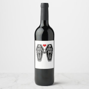 Till Death Do Us Together – Knows No Classic Wine Label