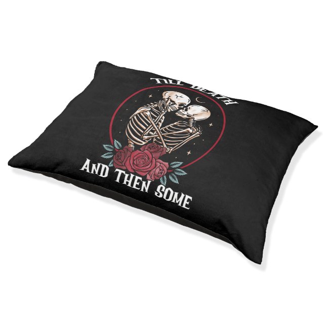 'Till Death Dog Bed (Angled)