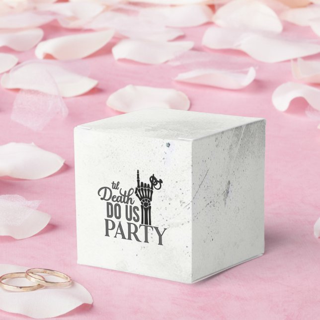 Till Death Favor Boxes (Wedding)