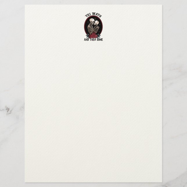 'Till Death Letterhead (Front)