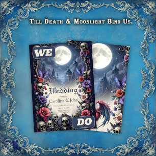 Till Death & Moonlight Bind Us.  Invitation