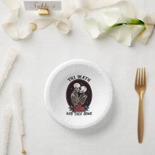 'Till Death Paper Bowls