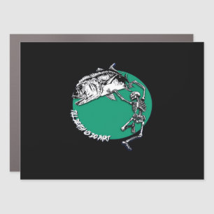 Till Death Us Do Part Classic Car Magnet