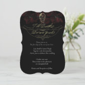 Till Death Wedding Invitations (Standing Front)
