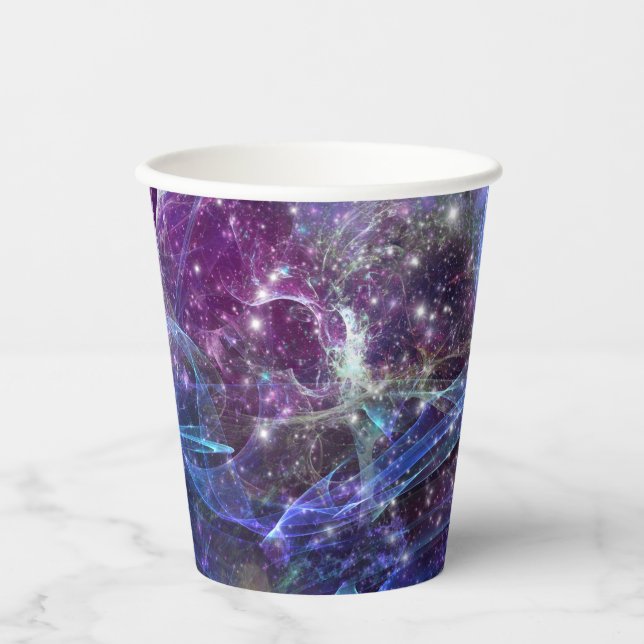till the end of time, galactic space scape : paper cups (Front)