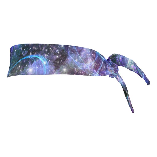till the end of time, galactic space scape : tie headband (Rotate 90)