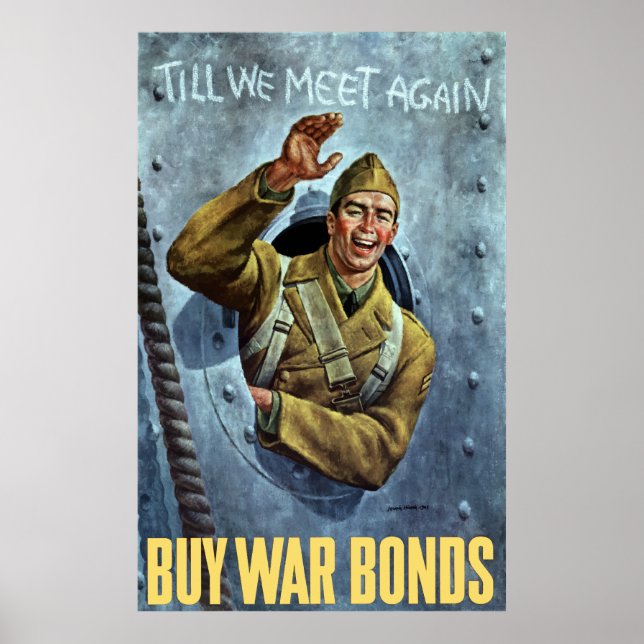 Till We Meet Again -- WW2 Poster (Front)