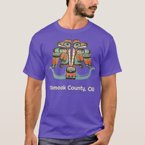 Tillamook County Oregon Thunderbird NW Native T_Shirt