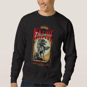 Tillamook Native American Indian Born Wolf Spirit  Sweatshirt