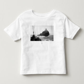 Tillamook, Oregon Lighthouse from Ship Photograp Toddler T-shirt