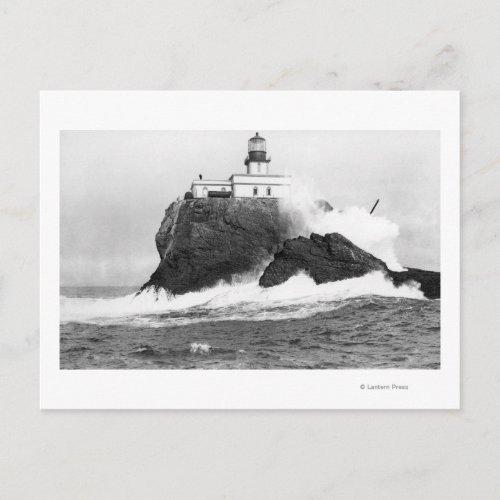 Tillamook Oregon Lighthouse Near Seaside OR Postcard