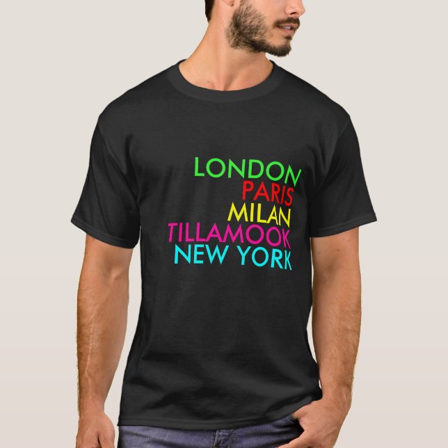 Tillamook Oregon Shirt (Front)