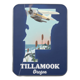 Tillamook Oregon Travel map Jigsaw Puzzle