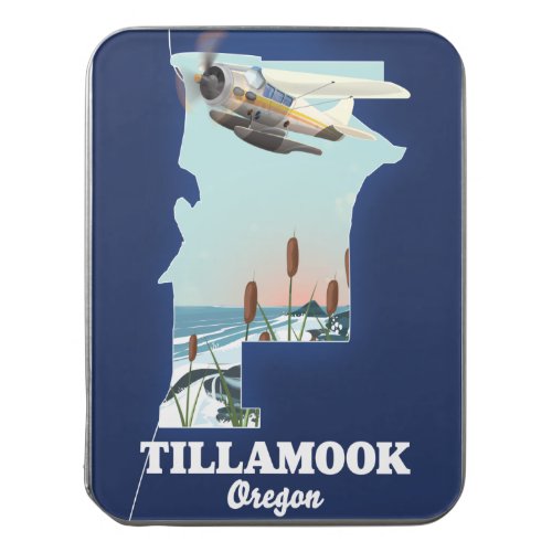 Tillamook Oregon Travel map Jigsaw Puzzle