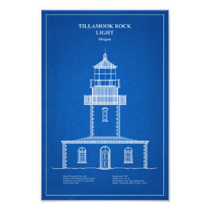 Tillamook Rock Lighthouse - Oregon – AD Photo Print