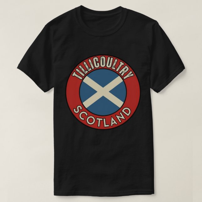 Tillicoultry, Scotland T-Shirt (Design Front)