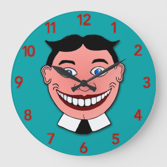 Tillie Asbury NJ Park Palace Amusements Large Clock (Front)