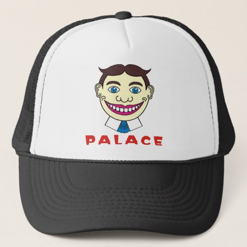 Tillie over Palace Letters Trucker Hat