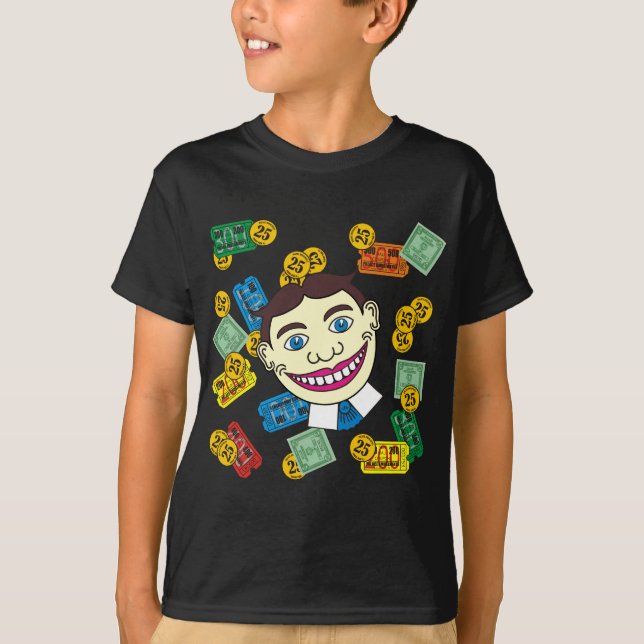 Tillie, Tokens, and Tickets. T-Shirt (Front)