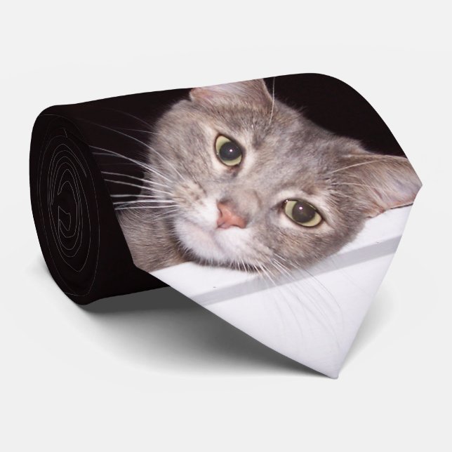 Tilly Cat Tie (Rolled)