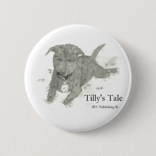 Tilly Pinback Button (Front)