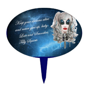 Tilly Squirts: Virtual Drag Queen Cake Topper