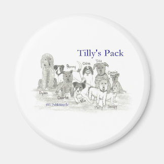 Tilly's Pack Magnet