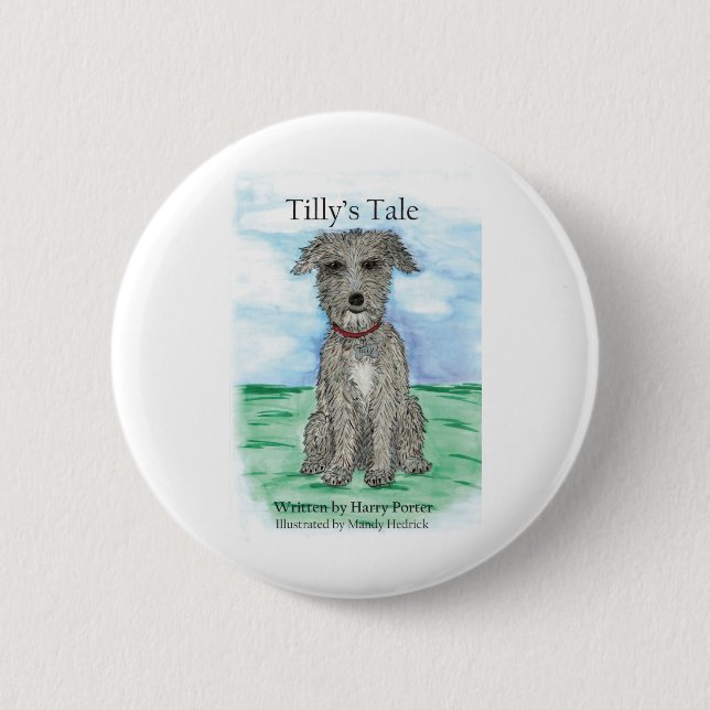 Tilly's Tale Pinback Button (Front)